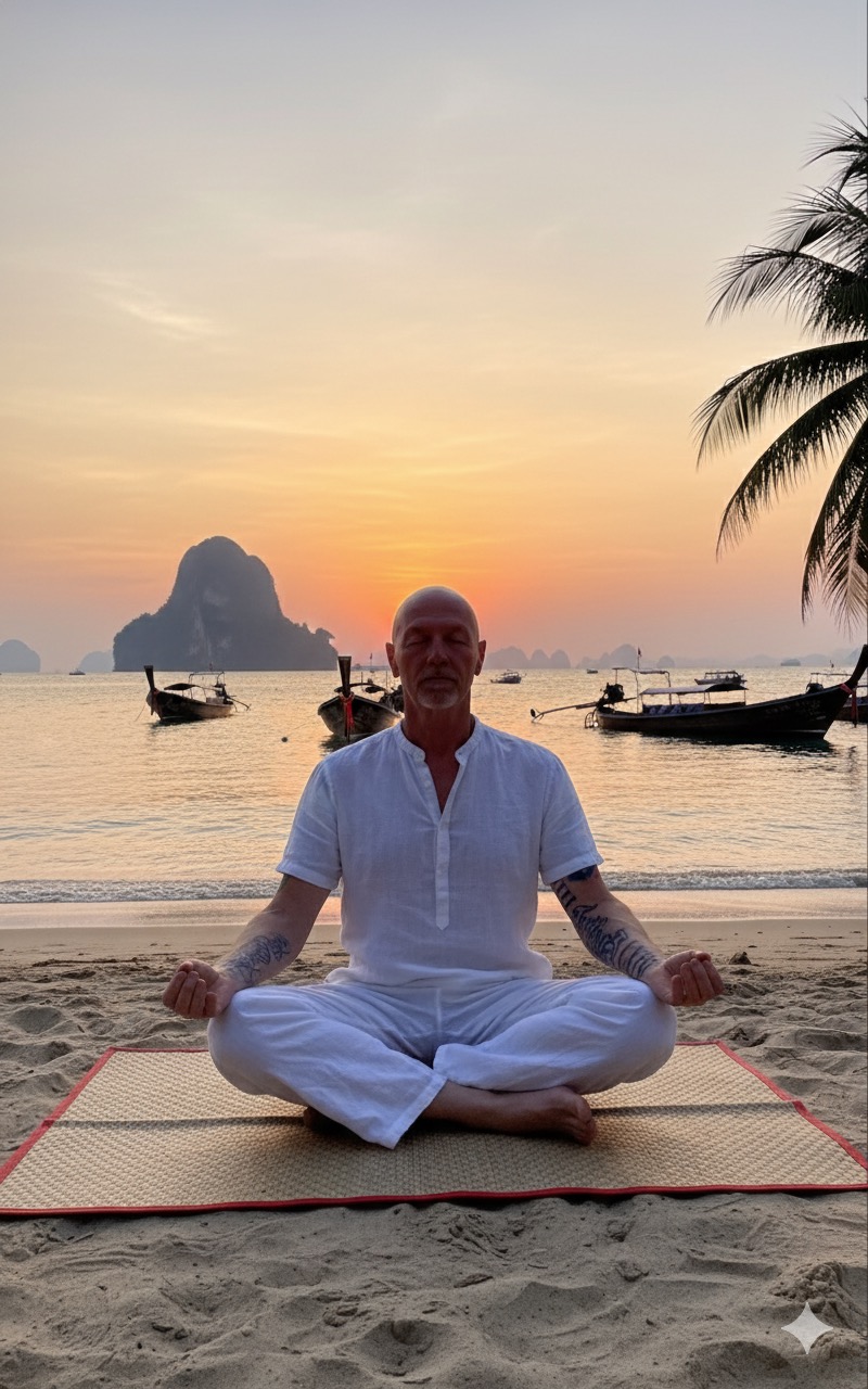 MeditatioamStarndinThailand